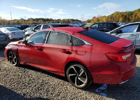 2022 Honda Accord Sport из США, поврежденный, VIN 1HGCV1F34NA058217